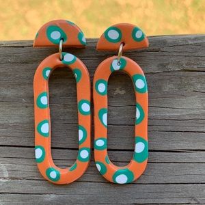 clay earrings